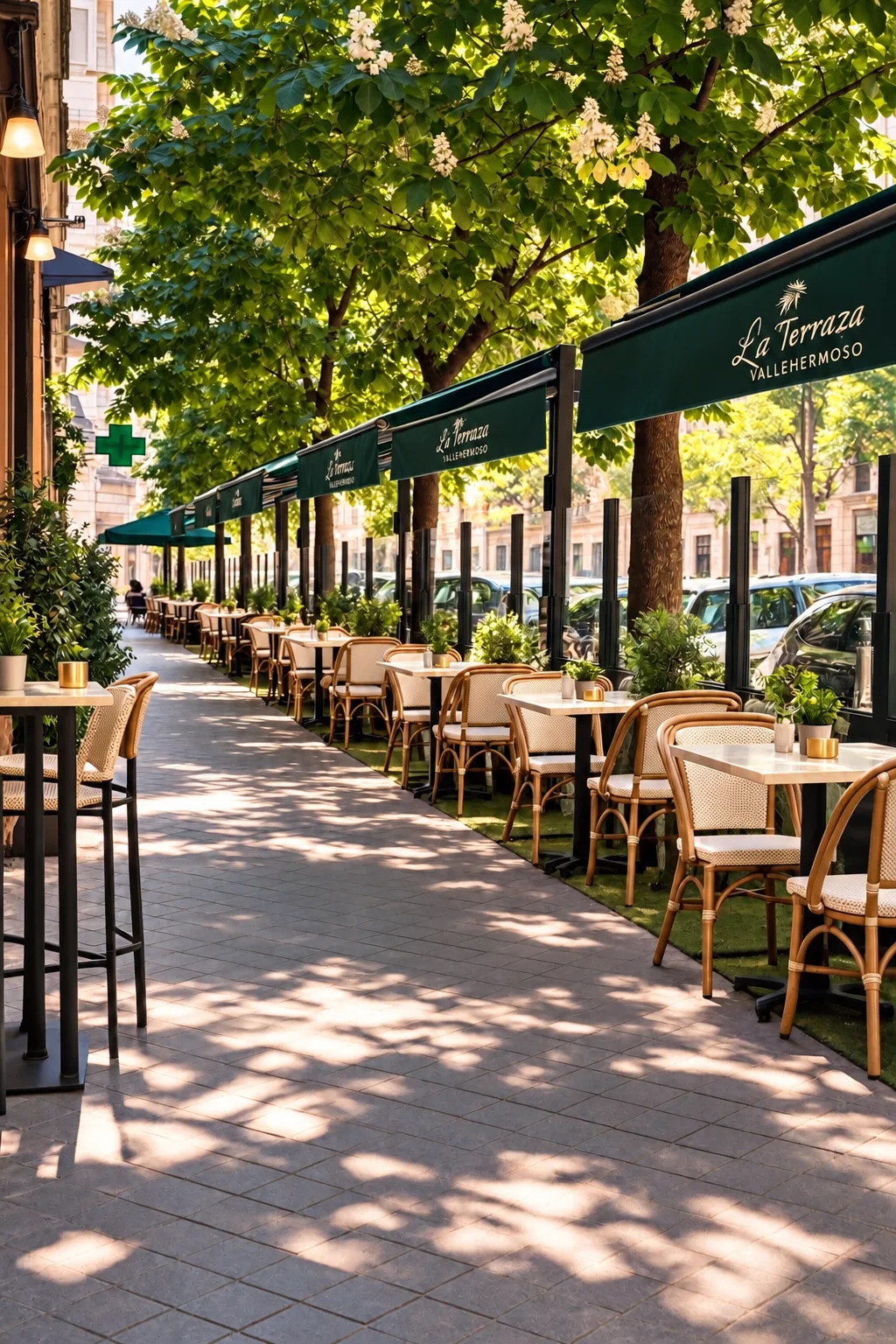 La Terraza de Vallehermoso en Chamberí Madrid