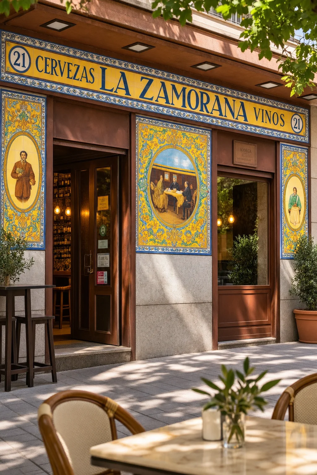 La Zamorana, restaurante tradicional en Chamberí Madrid