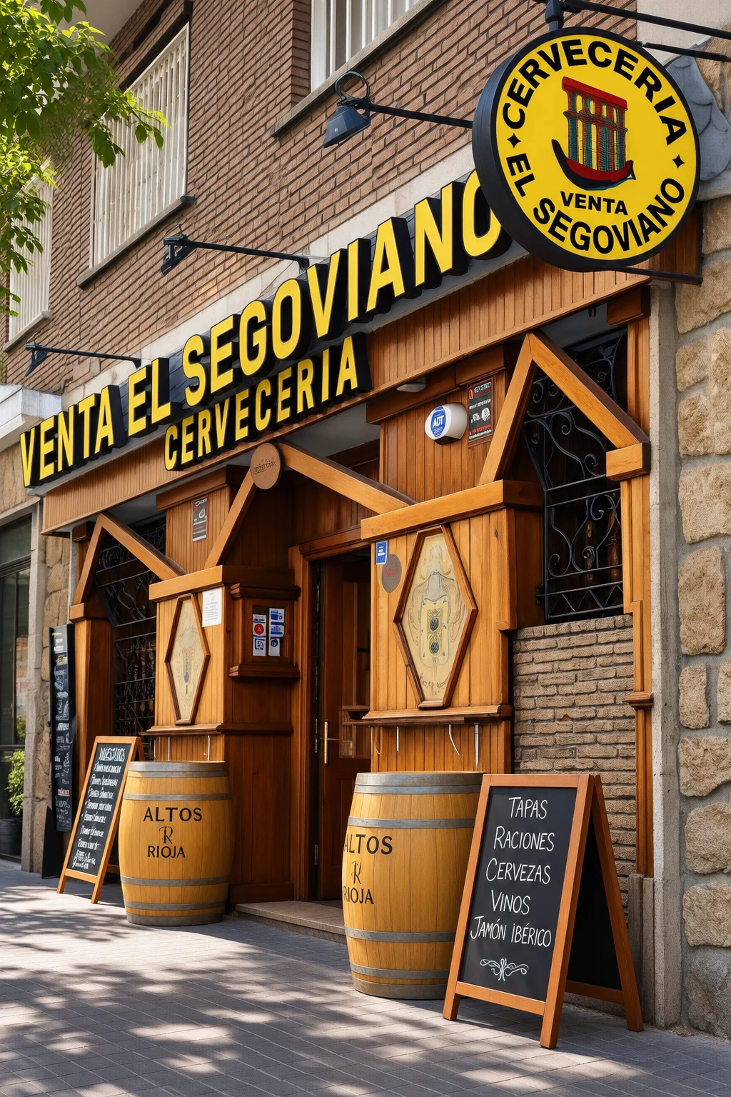 Fachada de Venta El Segoviano en Chamberí